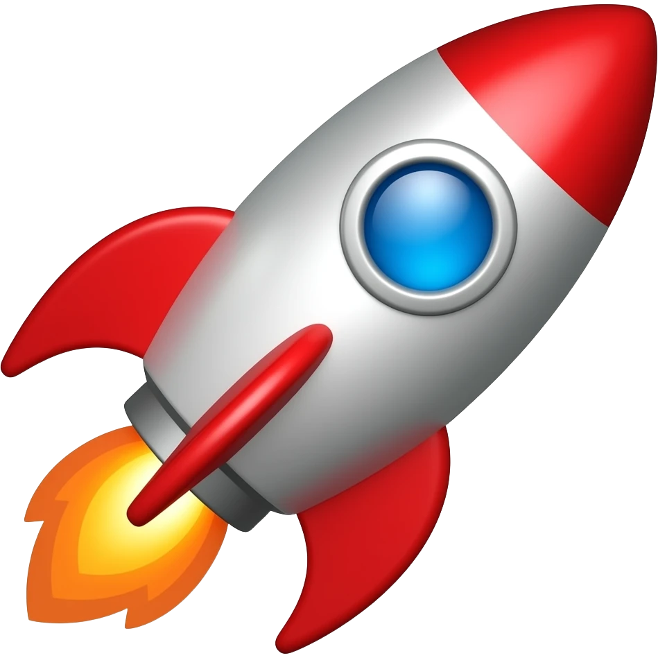 rakete emoji
