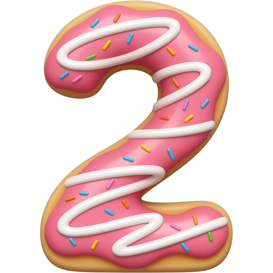 Dount Numbers emoji