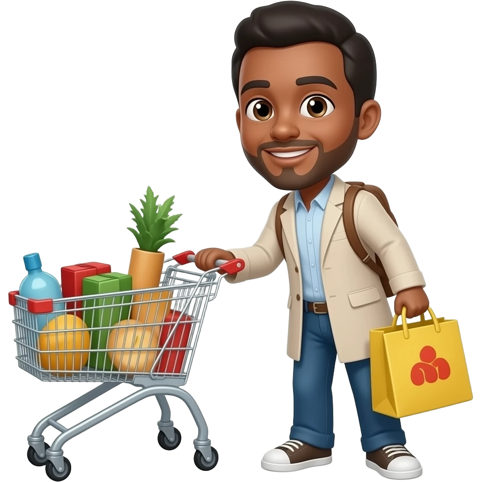 Shopping emoji