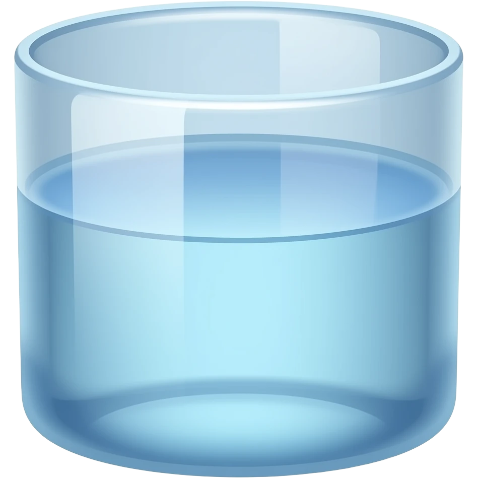Alkaline water emoji