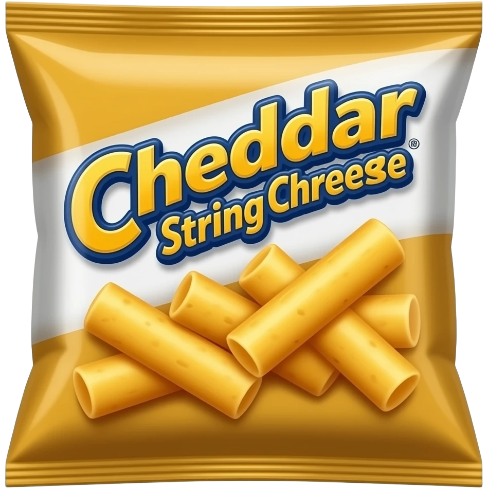 Cheese string snack emoji