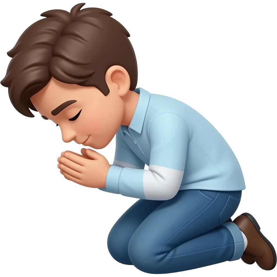俯伏 emoji