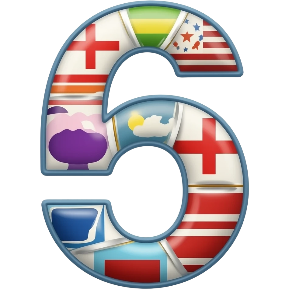 Six seven emoji