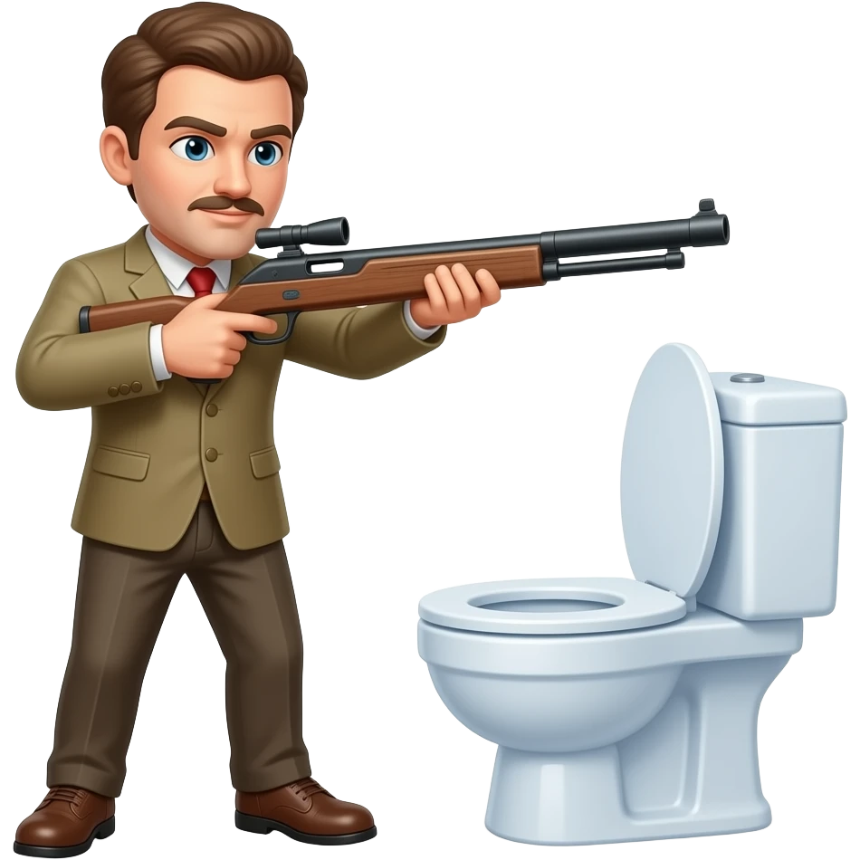ТРАМП ЦЕЛУЄ ТУАЛЕТ emoji