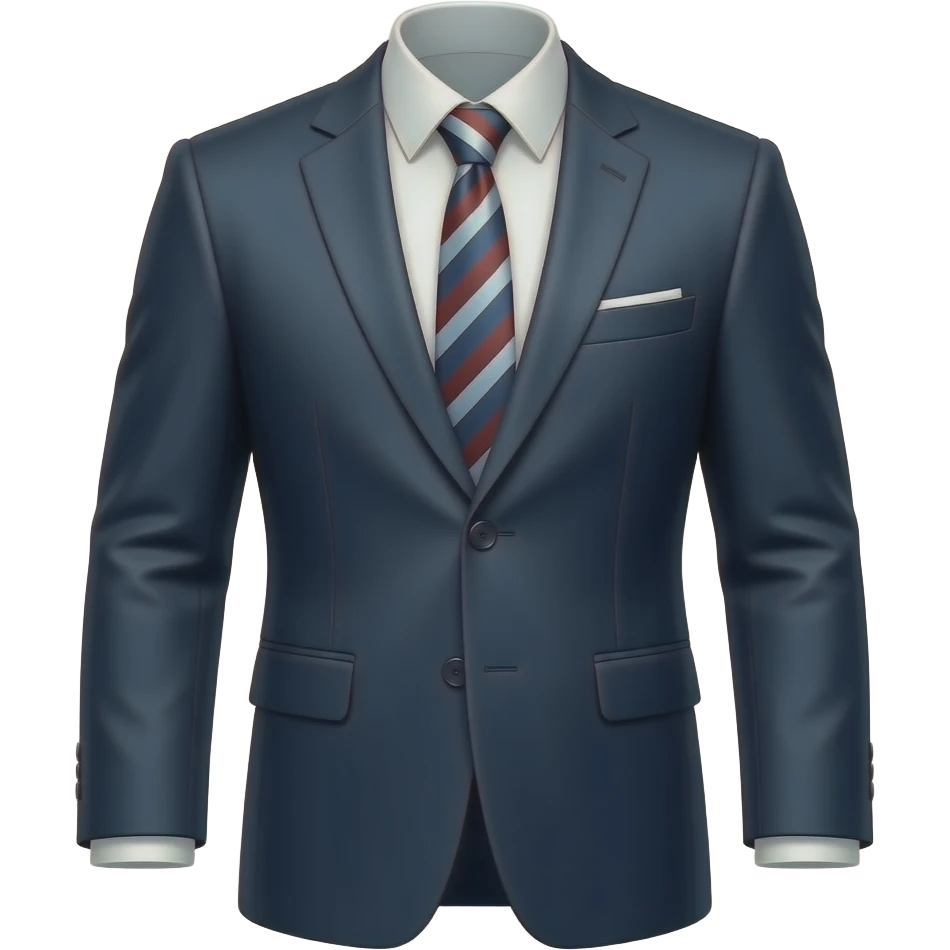 Suits or blazer emoji