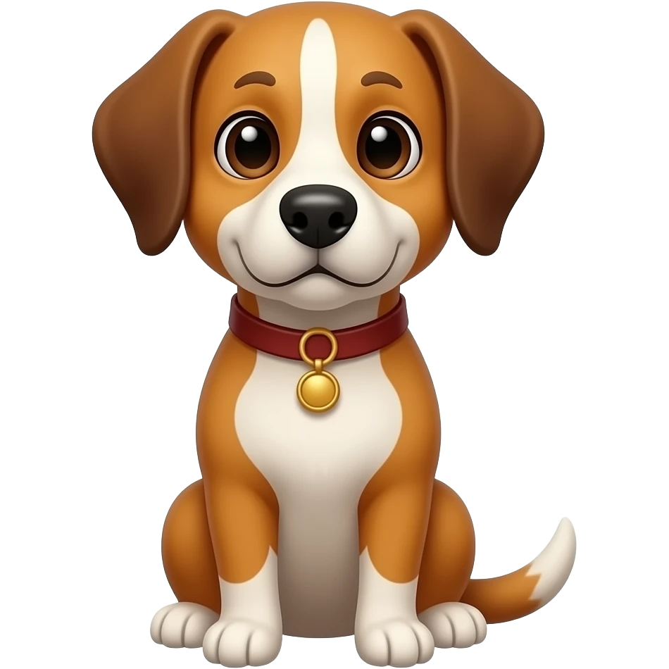 dog sitting emoji