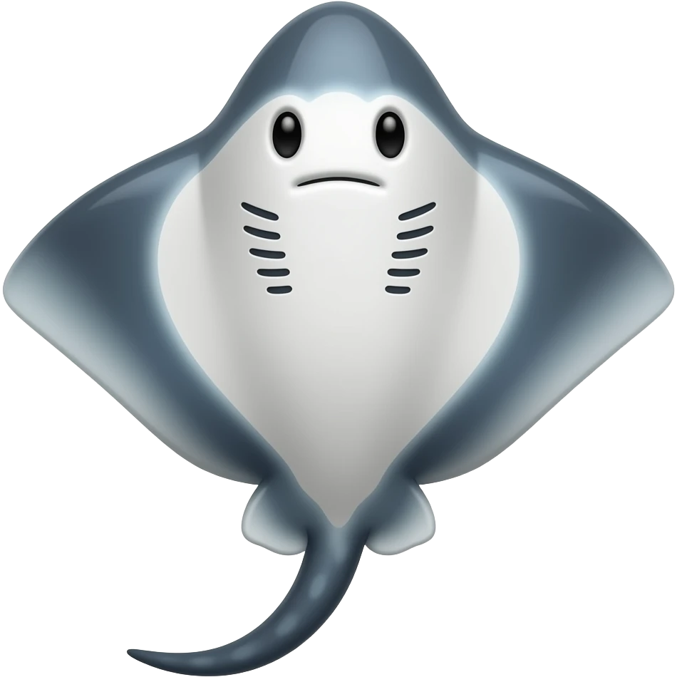 stingray emoji