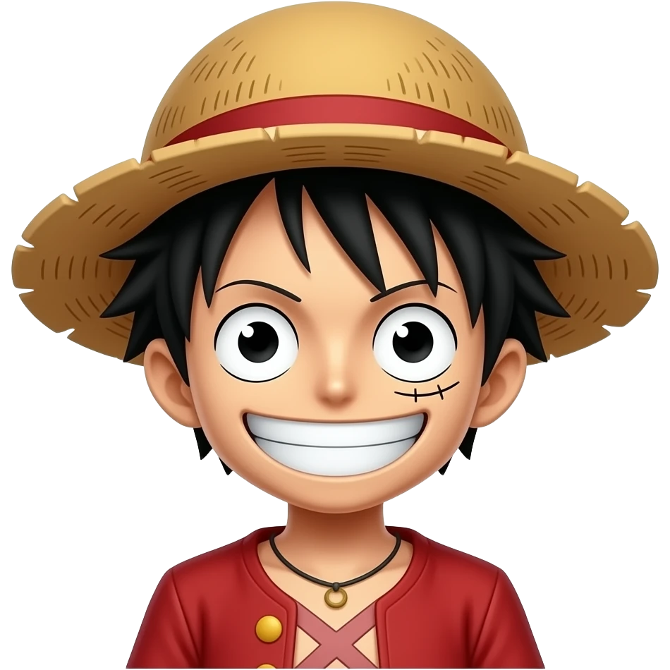 Luffy emoji