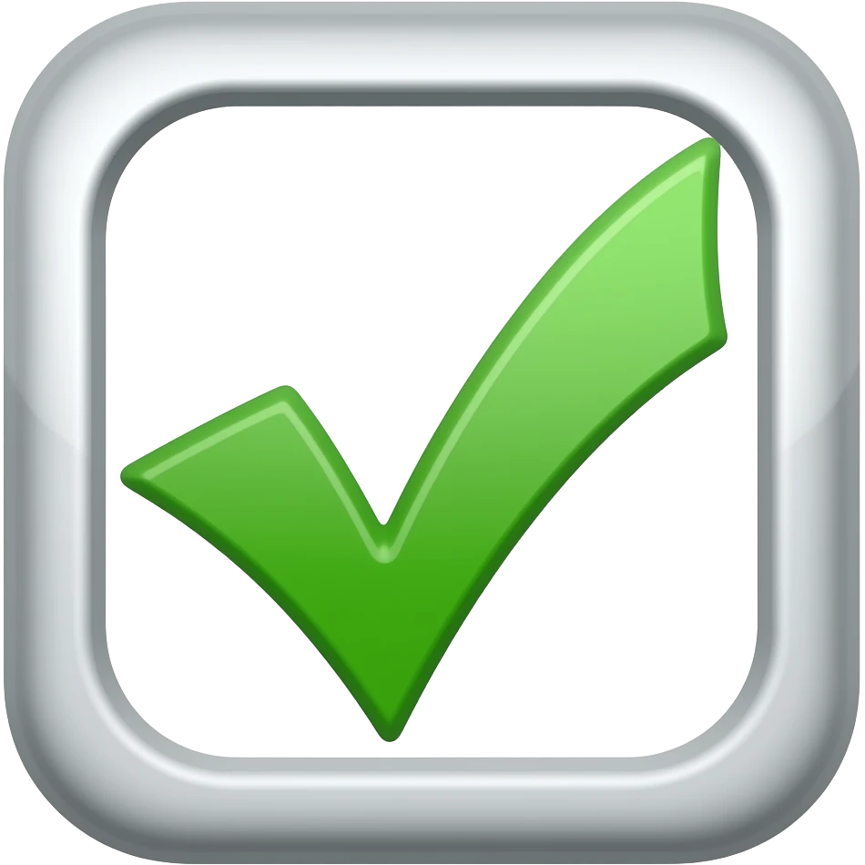 checkbox emoji