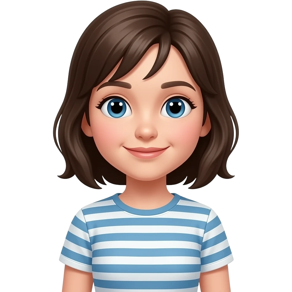 Шорты в голубую полоску девушка emoji