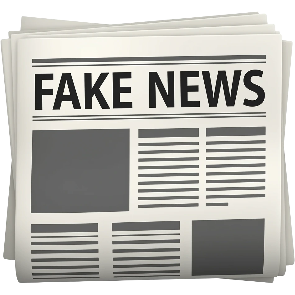 FAKE NEWS emoji