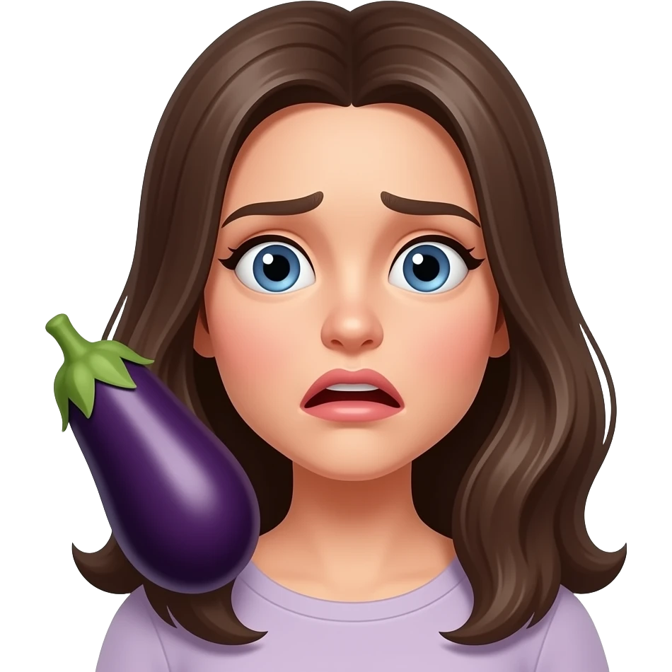 👩😩😳🍆 emoji