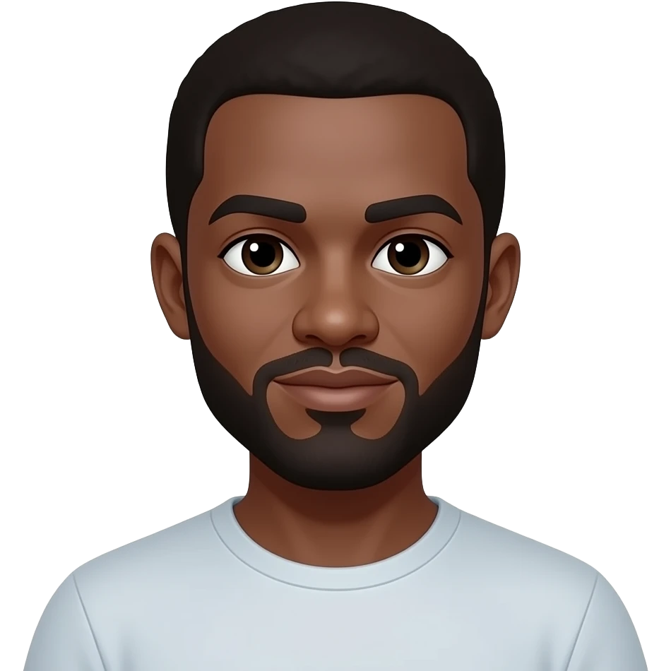 black man emoji