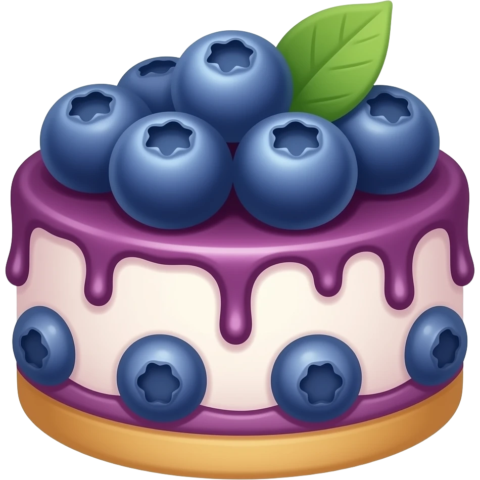 bluberry desert emoji