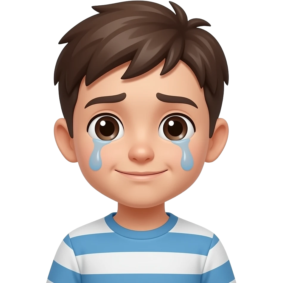 cry boy emoji