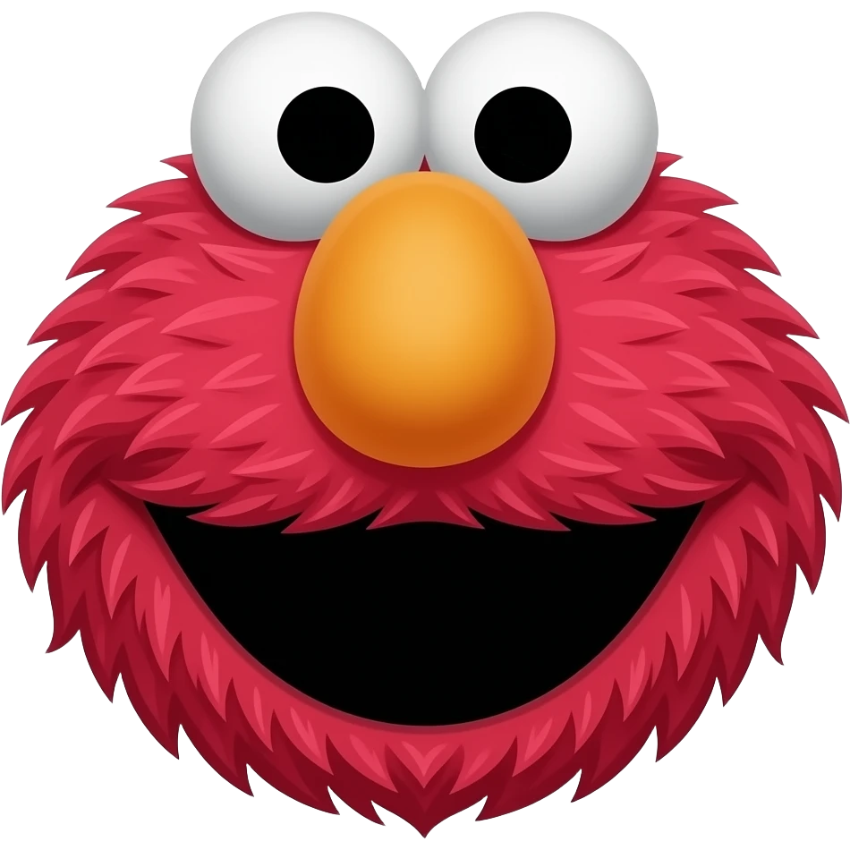 Angry Elmo emoji