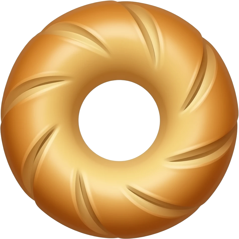 bread rings emoji