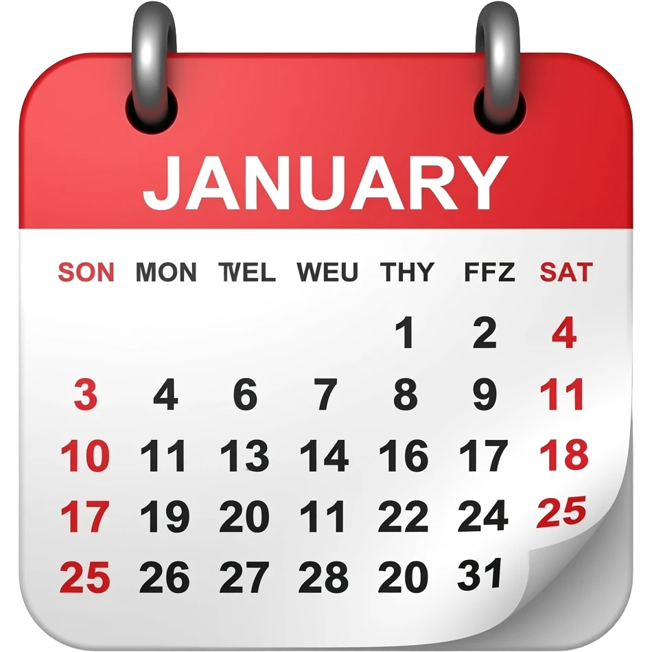 2 January emoji