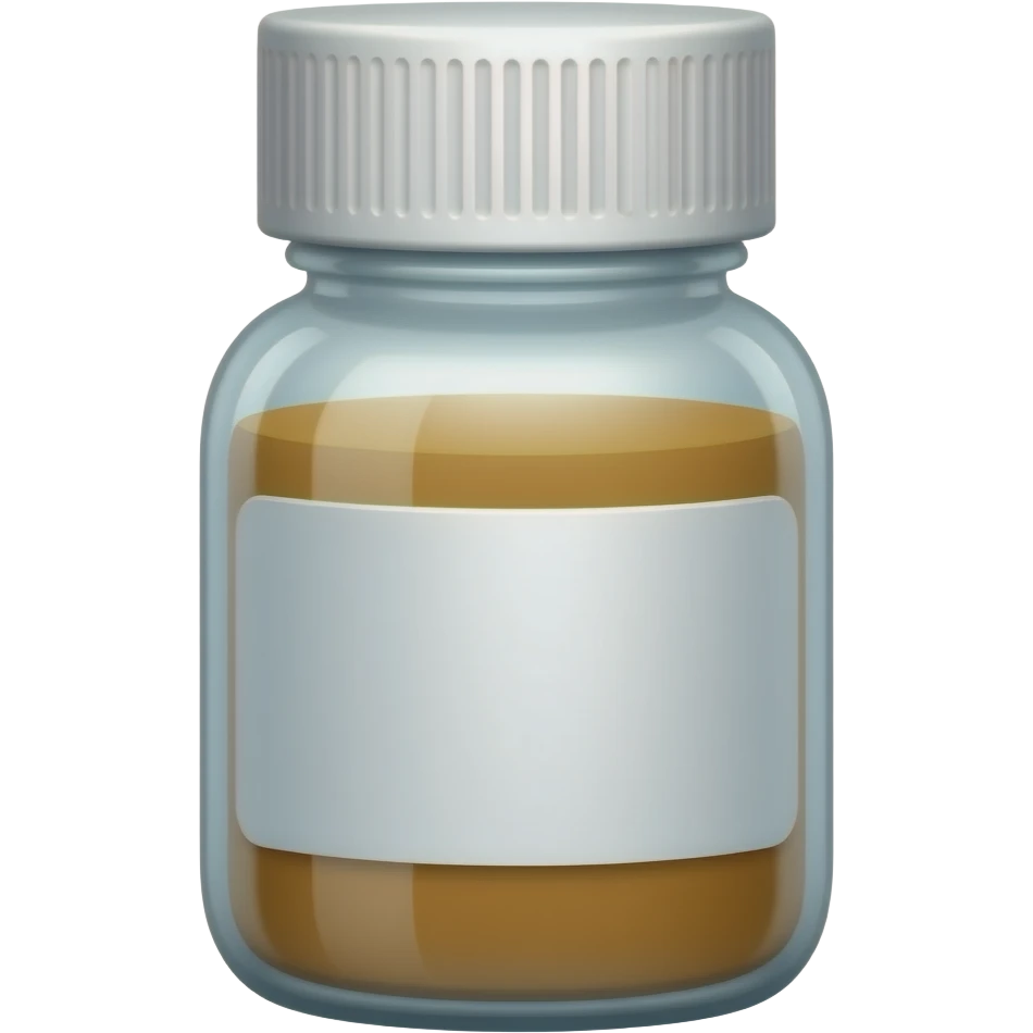 Medicine bottle emoji