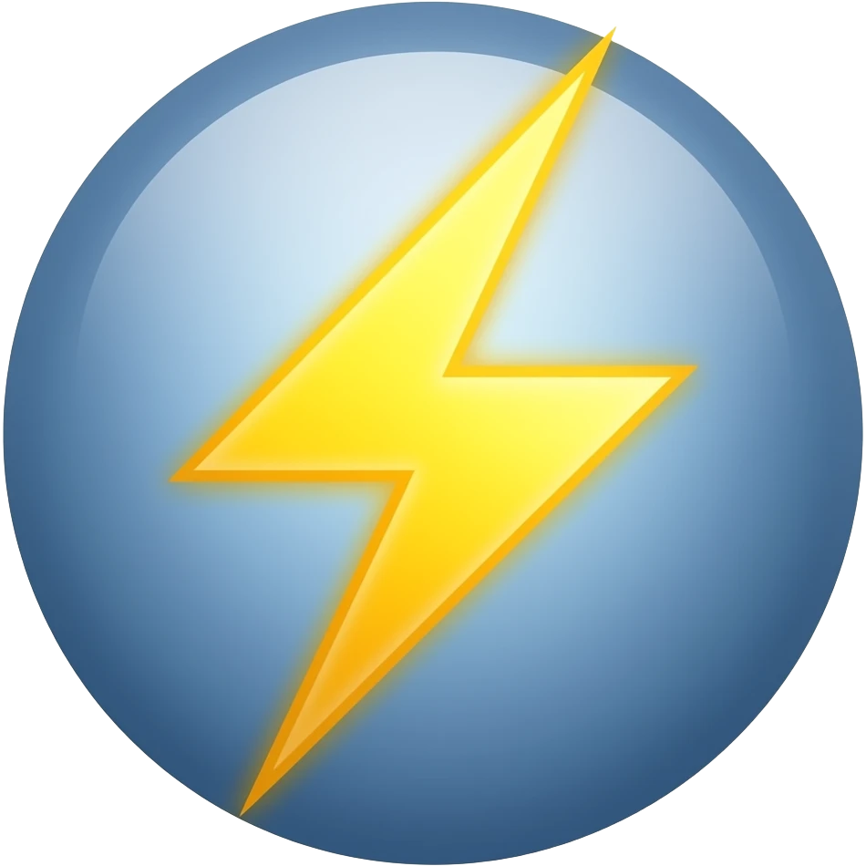 lightening emoji