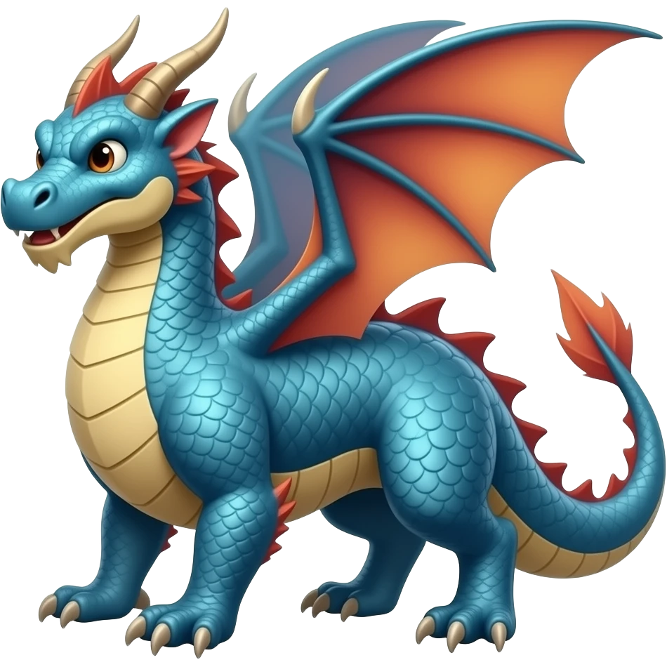 In dragon emoji