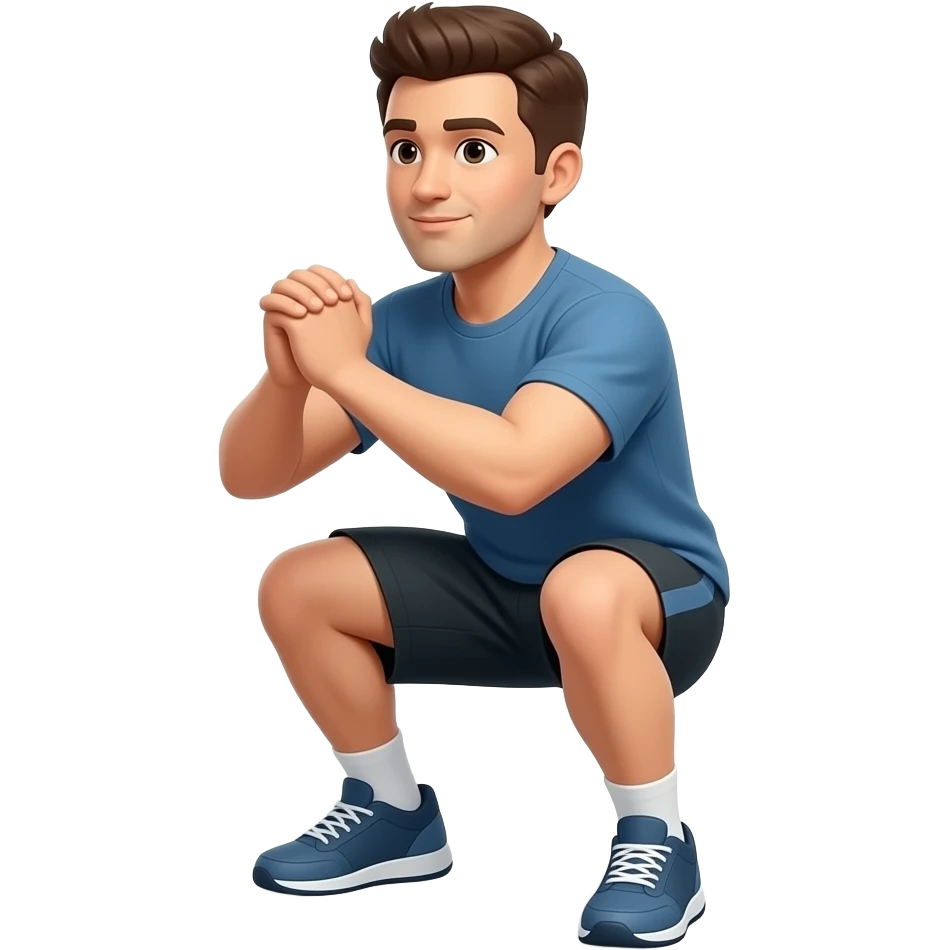 squat emoji