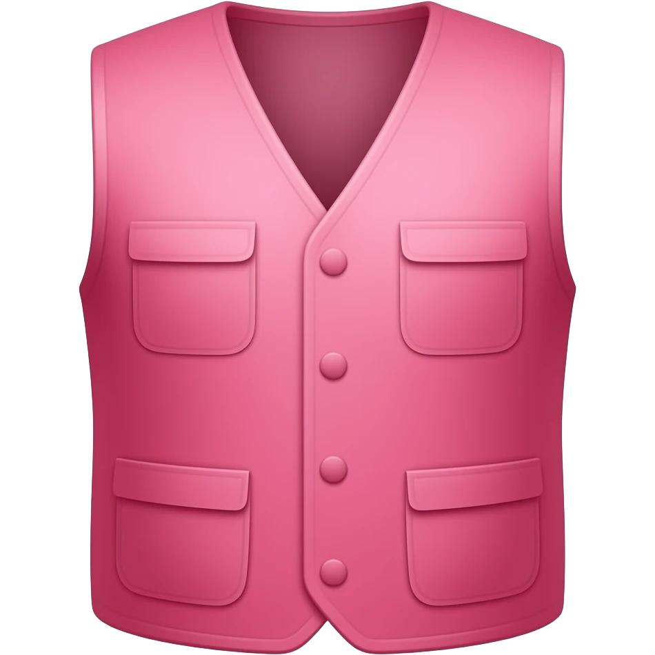 vest pink emoji