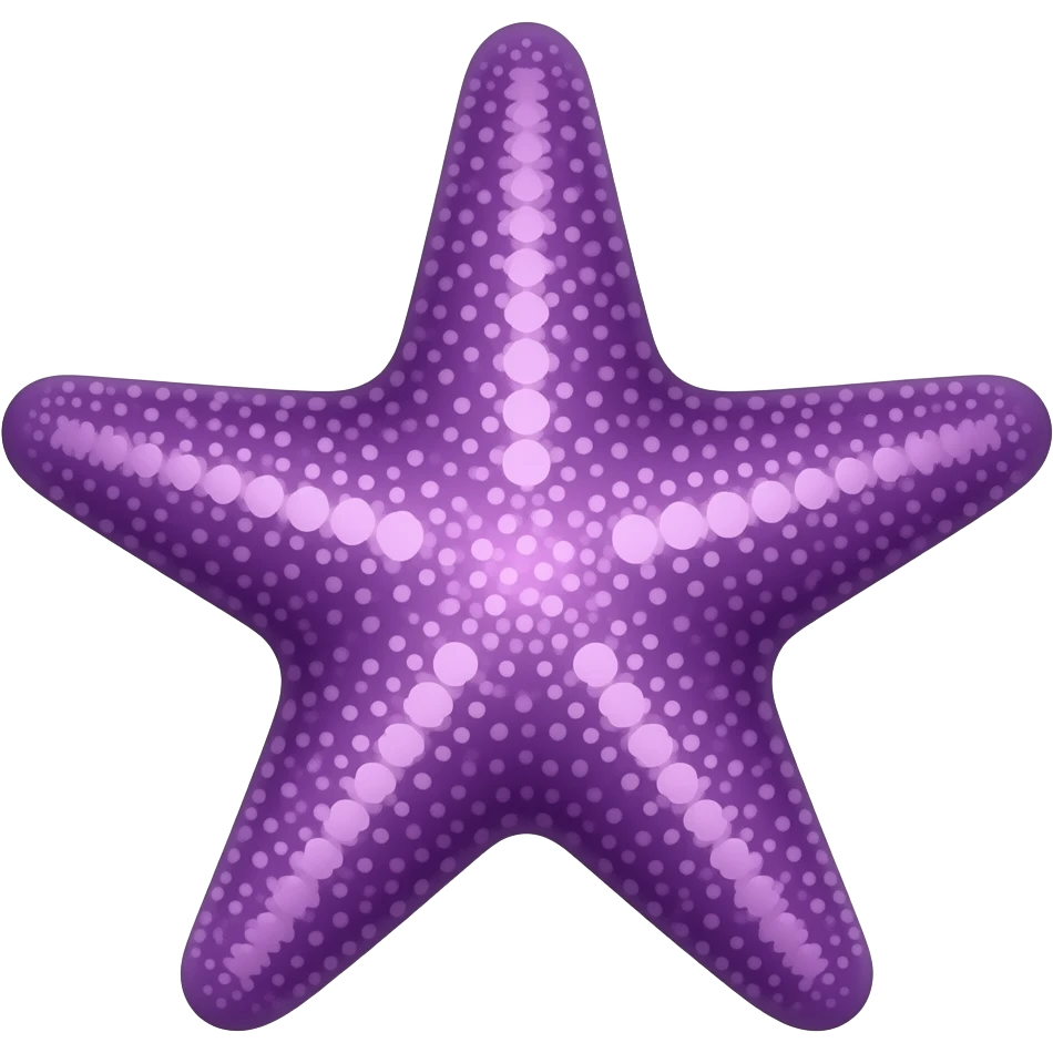 Purpke starfish buy kind of ljme a butthole emoji