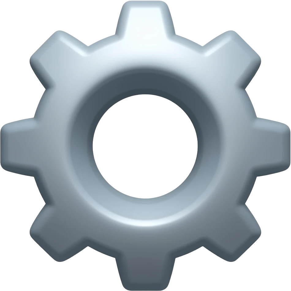 Gear. emoji