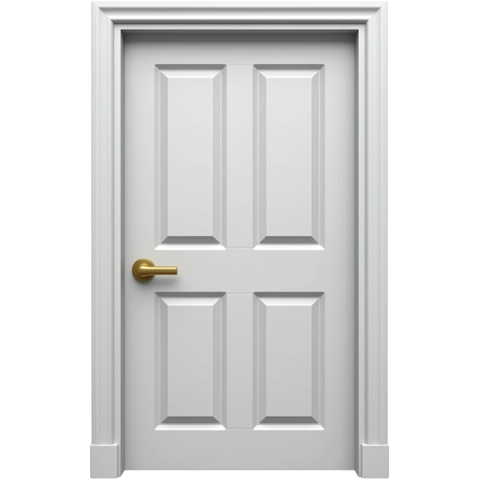 Closing door emoji
