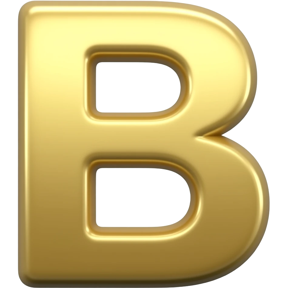 B emoji