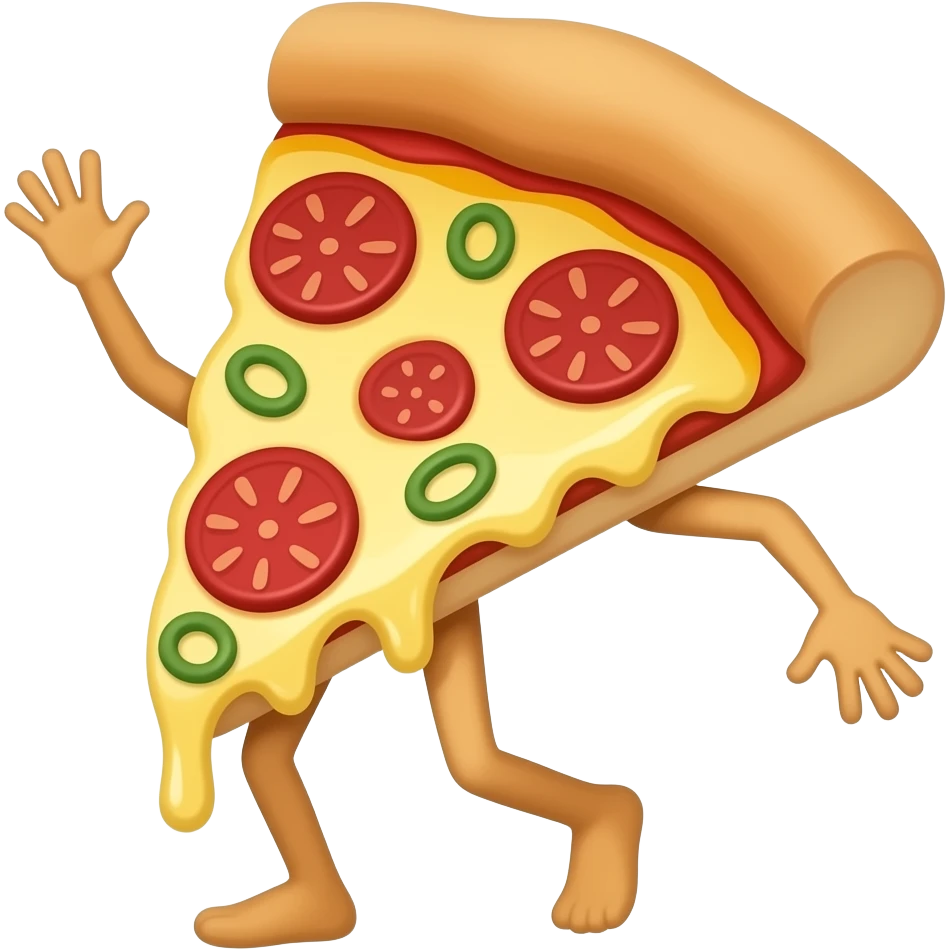 pizza dancing emoji