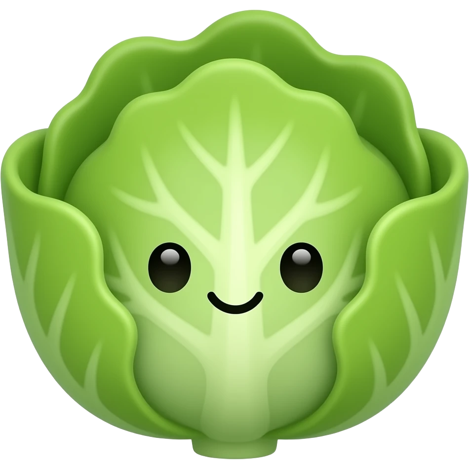 Kawaii 🥬 emoji