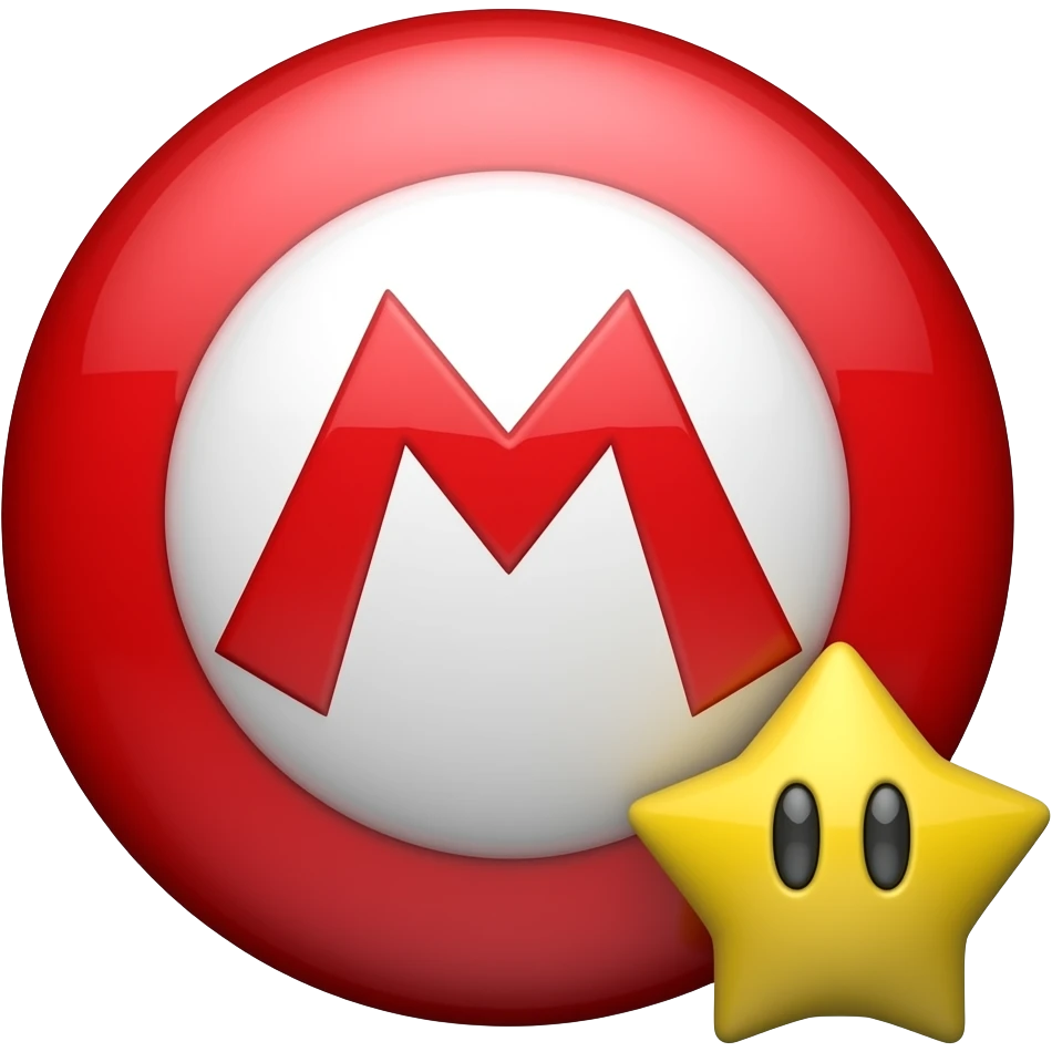 badge super mario emoji