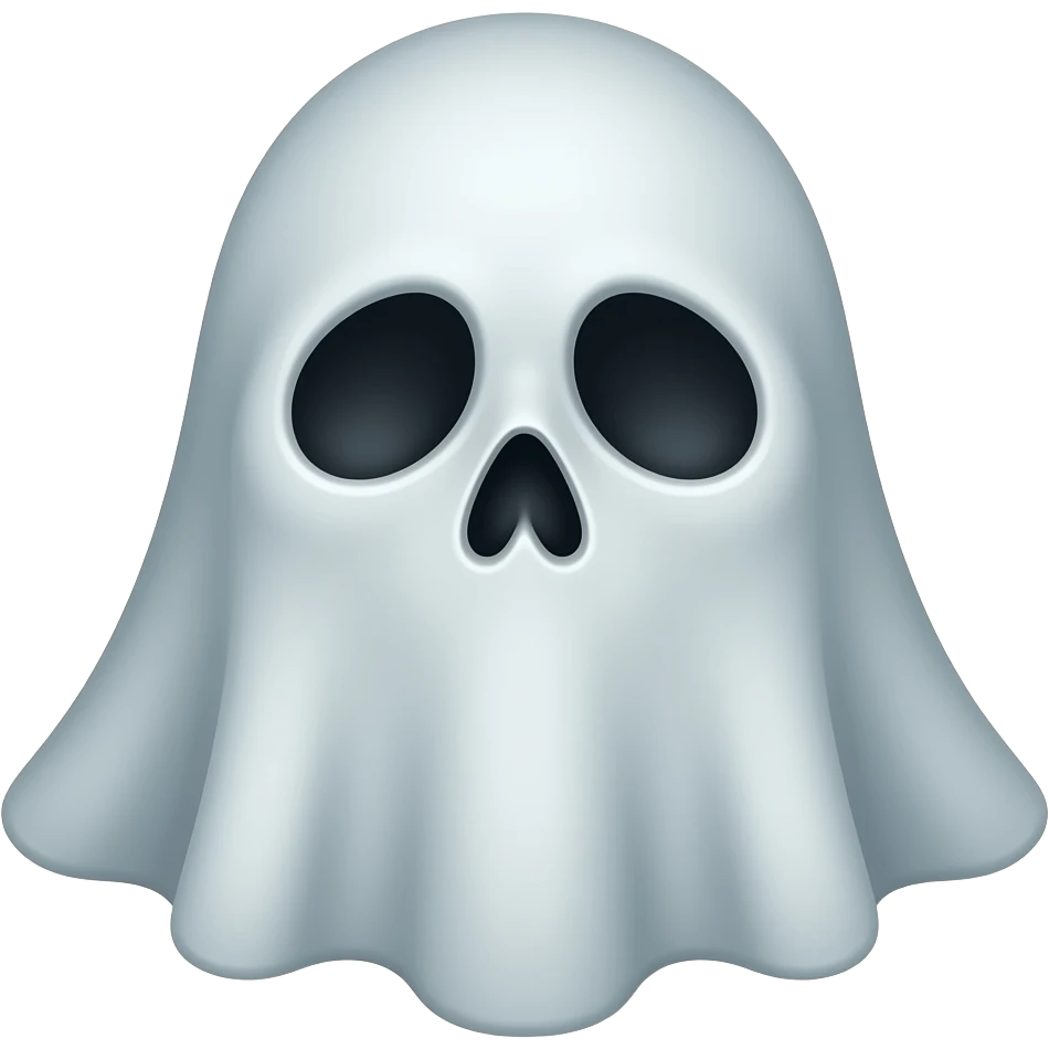 dead ghost emoji