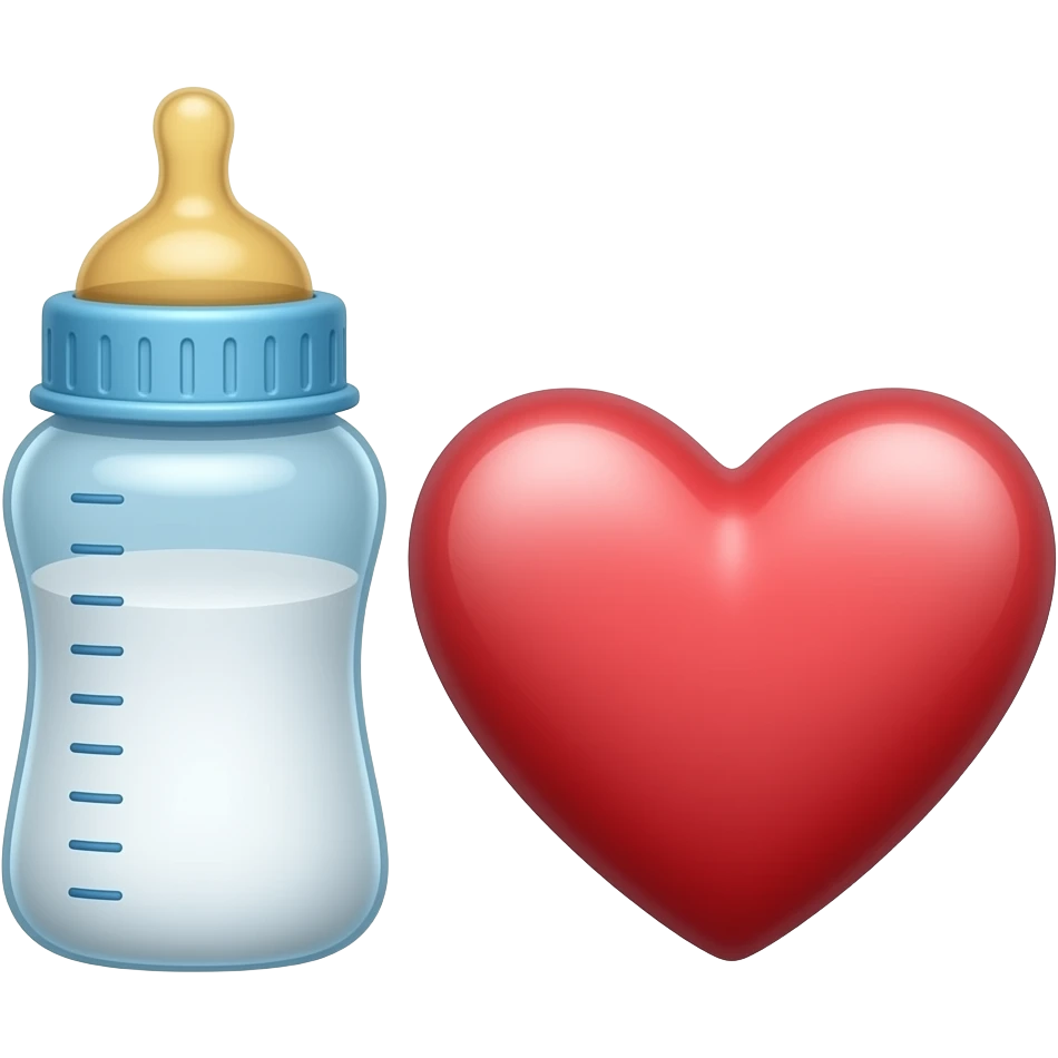 🍼❤️ emoji