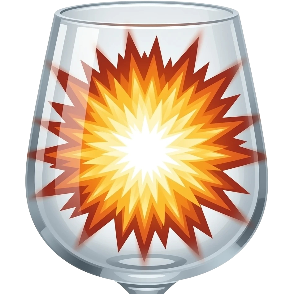 Hyper-realistic, Supernaova inside a champagne glass, cinematic lighting, Ultra real emoji