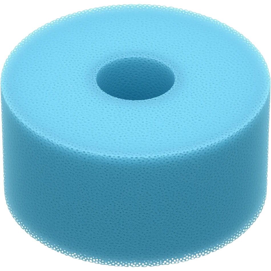 Blue Spongy emoji