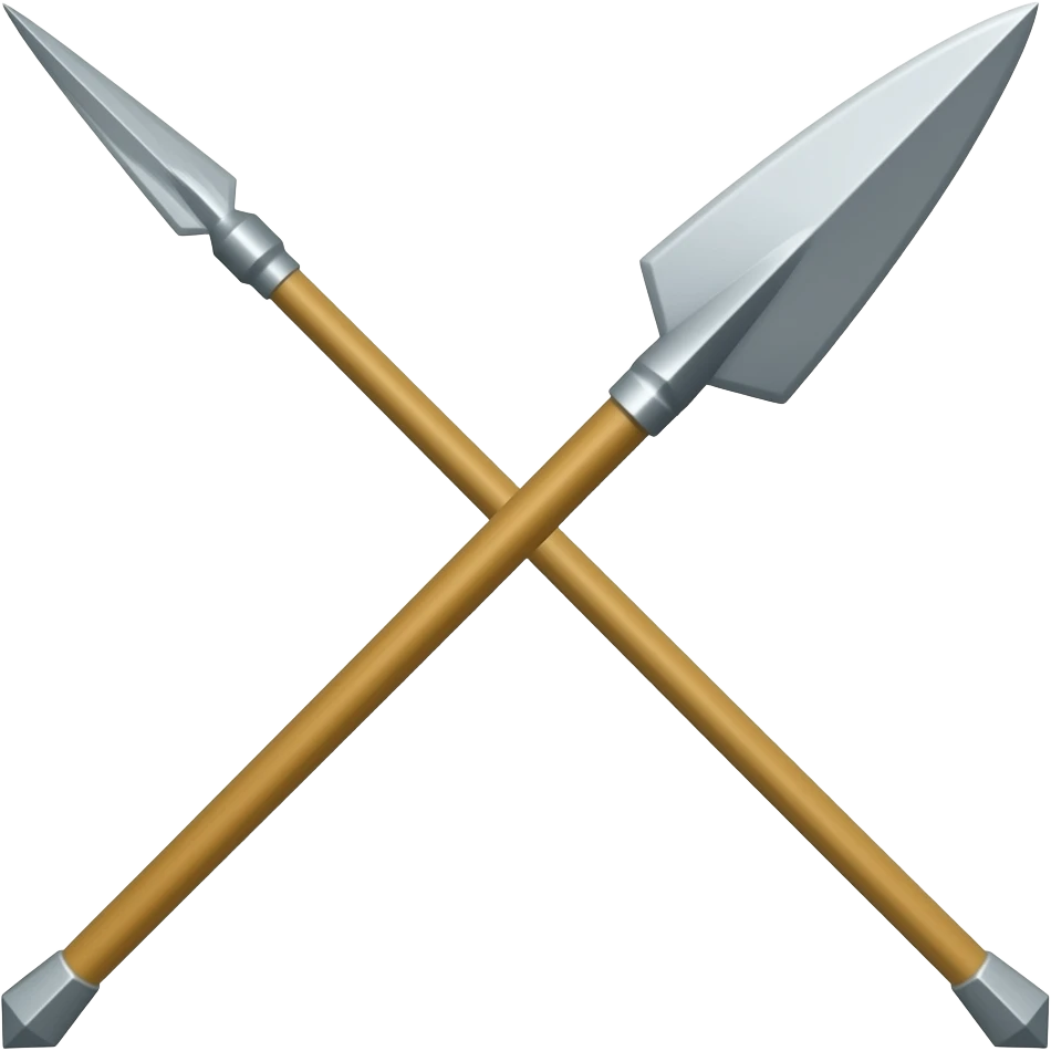 Spear emoji