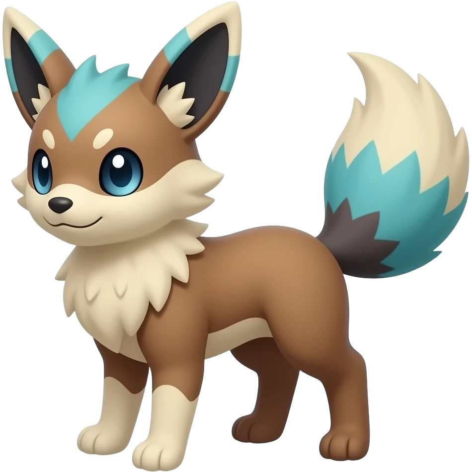 Fennekin-Sprigatito-Shaymin-Shinx-Fakémon-hybrid emoji