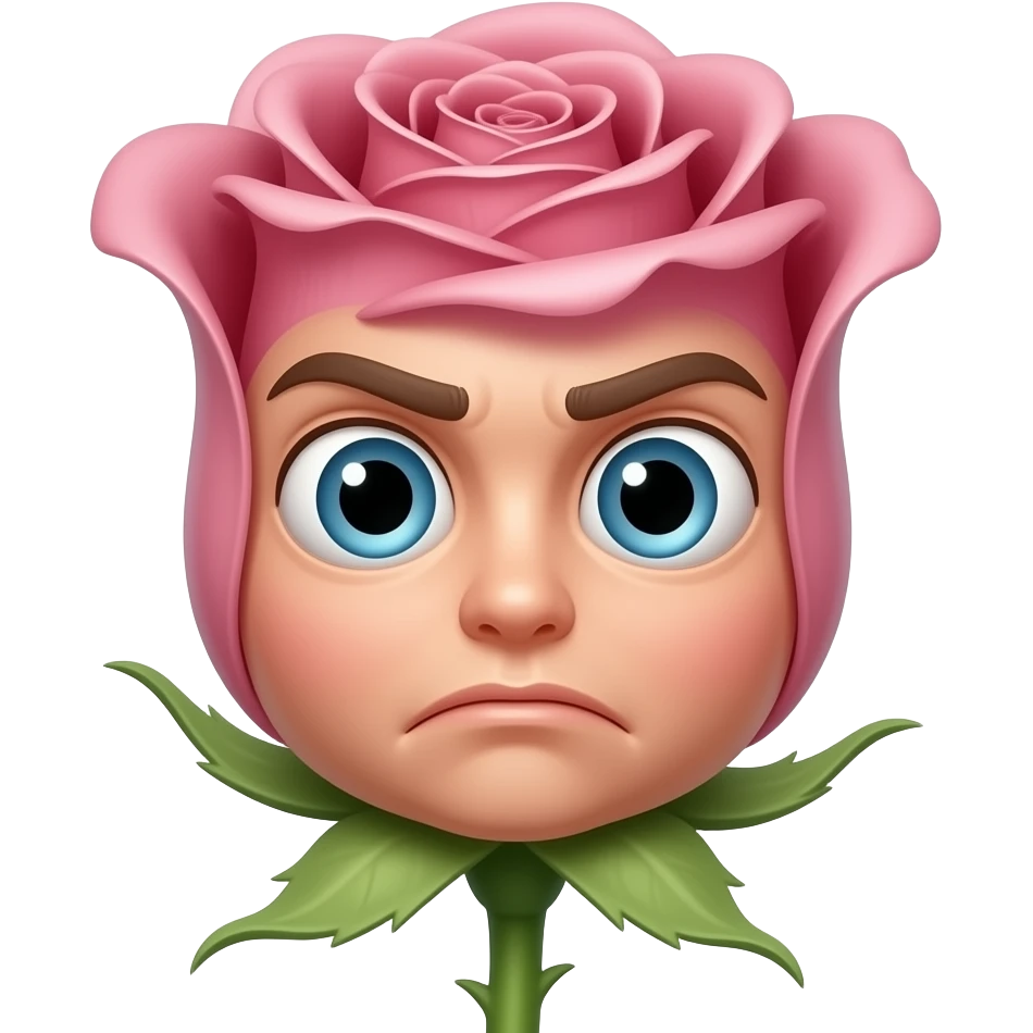 😬 plus 🌹 emoji