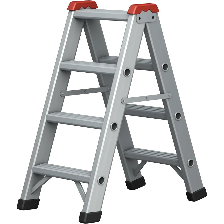 Rolling ladder emoji