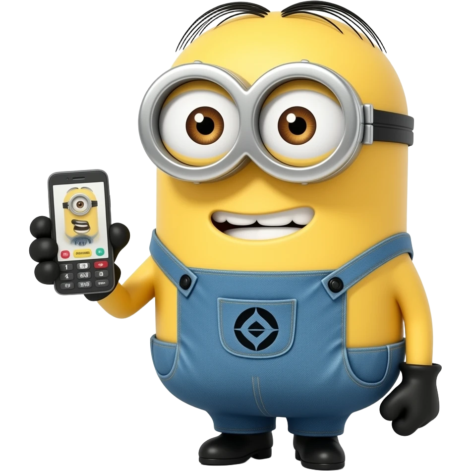 Grok celular Minions emoji