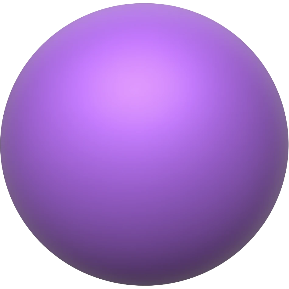 Objeto roxo emoji