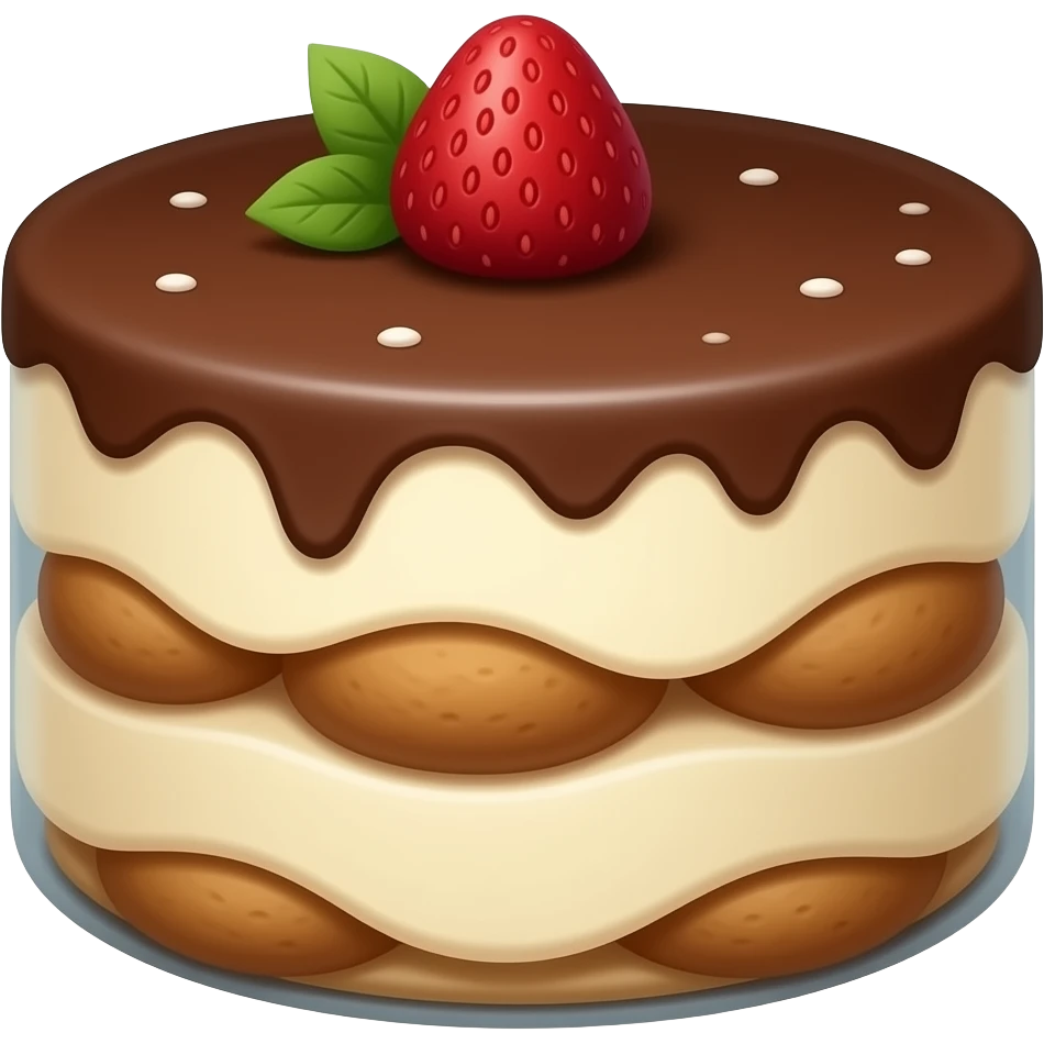 Tiramisu emoji