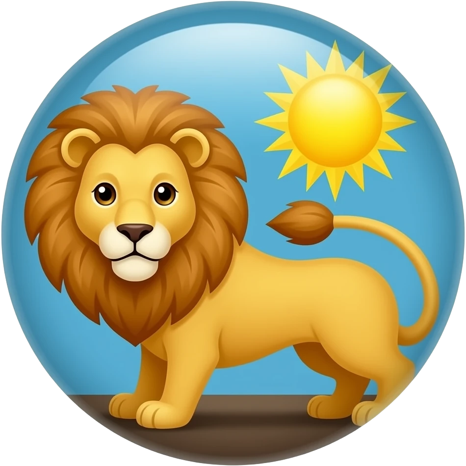 Lion & Sun flag emoji