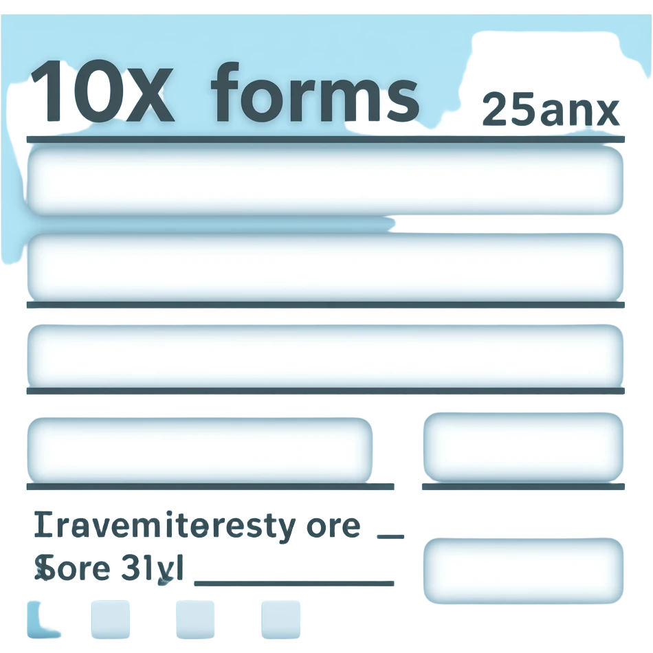 Tax forms emoji