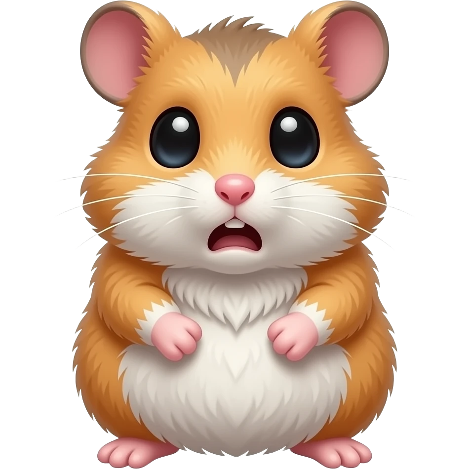 Хомяк после удара током emoji