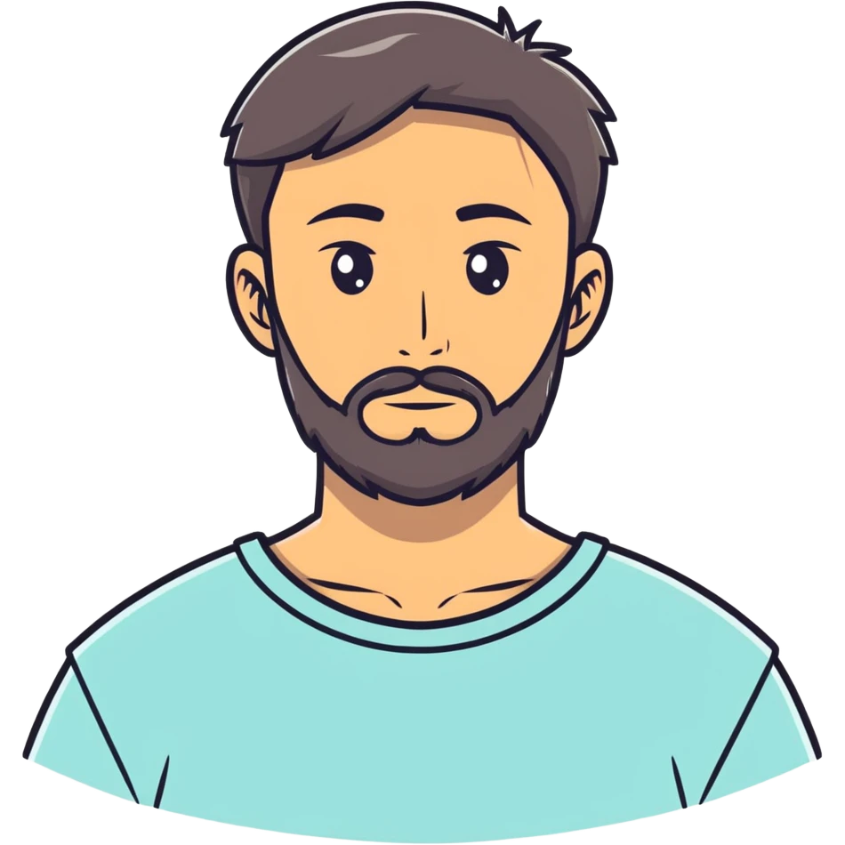 boy with beard in prison  emoji