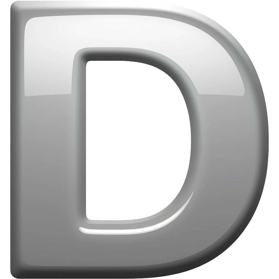 D emoji